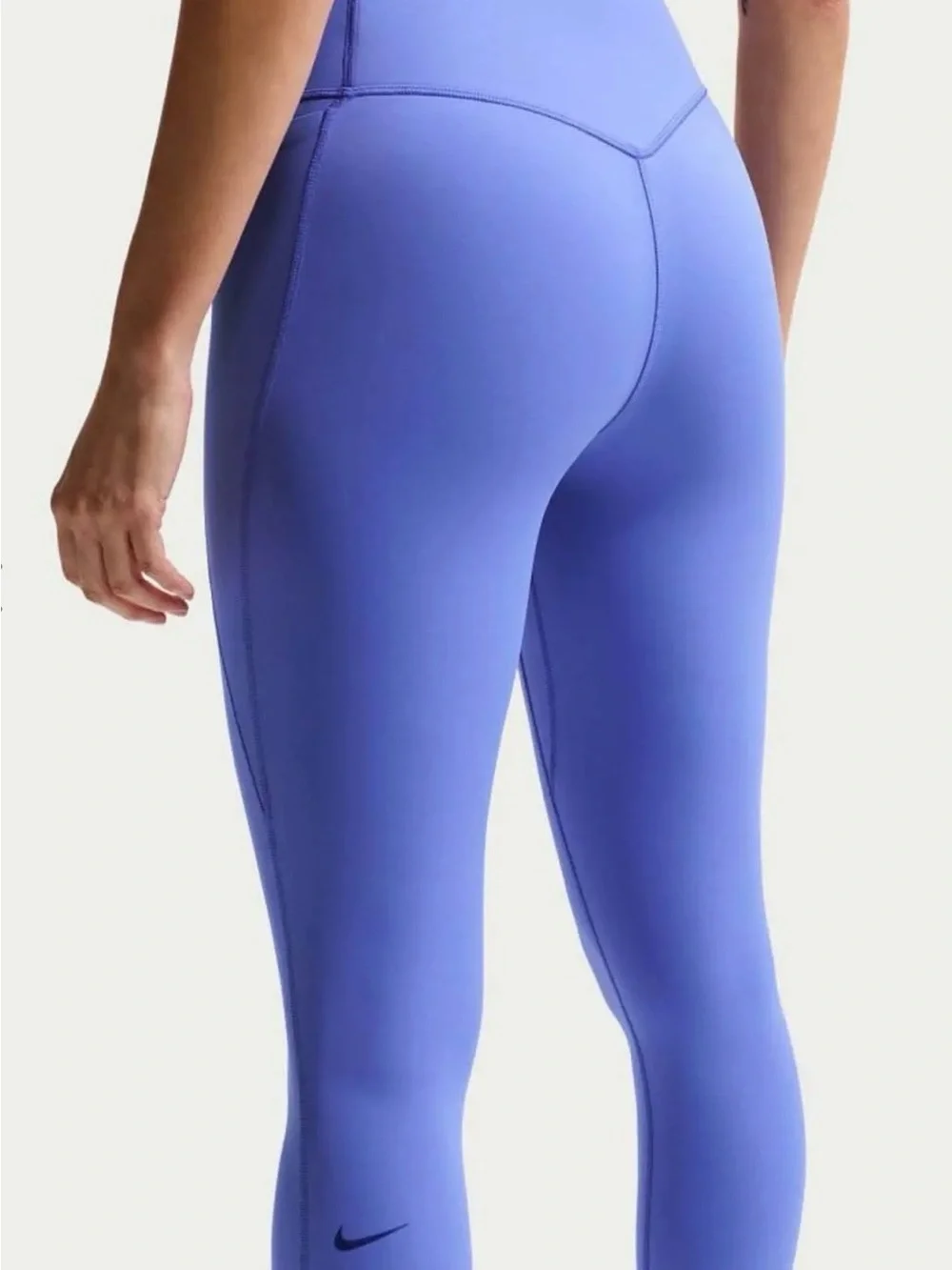 Nike Universa Skinny Fit High Rise Tights - Sapphire & Deep Night - Medium
